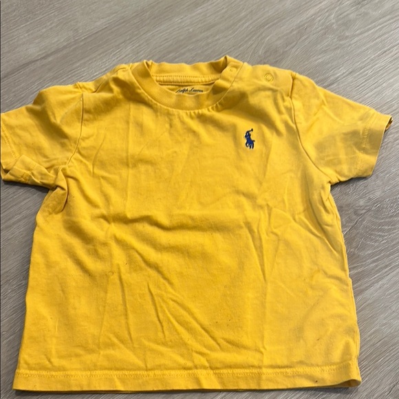 Ralph Lauren Kids Yellow T-Shirt - Picture 1 of 2